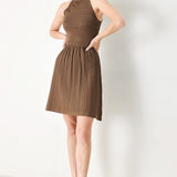 SWEET LATTE SWEATER KNIT MINI DRESS