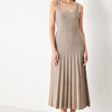 MONO FORM SWEATER KNIT MIDI DRESS