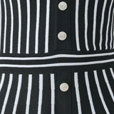 BLACK PARLOR MELODY SWEATER MINI DRESS