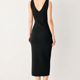 MODERN BLOOM SWEATER MIDI DRESS