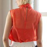 SHINE FOR US ORGANZA TOP