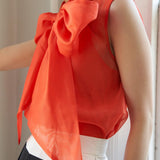 SHINE FOR US ORGANZA TOP
