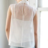 SHINE FOR US ORGANZA TOP
