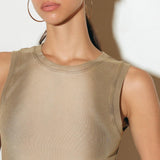 NO ONE PRETTIER KNIT TANK TOP