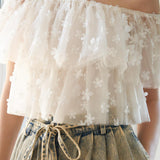 LOVE GALORE EMBELLISHED TOP