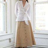 WANDERLUST ASH WOVEN TOP