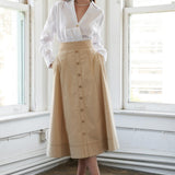WANDERLUST ASH WOVEN TOP