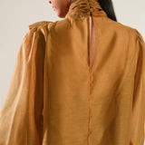 ON THIS DAY ORGANZA TOP