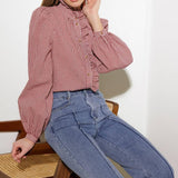 HAVE SOME GRACE WOVEN TOP