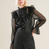 TO MY LOVE WOVEN BLOUSE