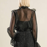 TO MY LOVE WOVEN BLOUSE