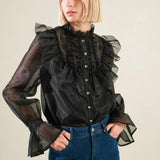 TO MY LOVE WOVEN BLOUSE