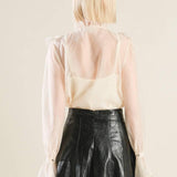 TO MY LOVE WOVEN BLOUSE