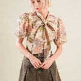 SLEEK SIMPLICITY WOVEN TOP
