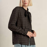 WHEREVER YOU MAY GO WOVEN TOP