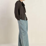WHEREVER YOU MAY GO WOVEN TOP