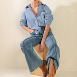 AWAITING LOVE WOVEN TOP