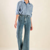 AWAITING LOVE WOVEN TOP
