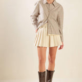 AWAITING LOVE WOVEN TOP