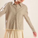 AWAITING LOVE WOVEN TOP