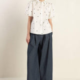 FOREVER DAYDREAMING WOVEN TOP