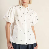 FOREVER DAYDREAMING WOVEN TOP