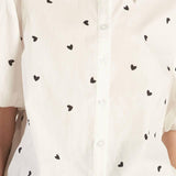 FOREVER DAYDREAMING WOVEN TOP