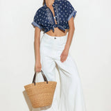 SUNKISSED MEADOW WOVEN SHIRT