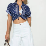 SUNKISSED MEADOW WOVEN SHIRT