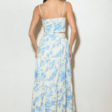 URBAN CHARM WOVEN CAMI TOP AND SKIRT SET