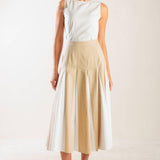 FIRST DATE WHITE WOVEN TOP