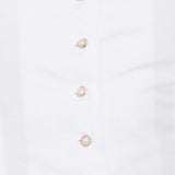 NEVER ORDINARY WHITE WOVEN TOP
