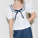 THE SWEETEST TOUCH WOVEN TOP