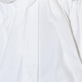 SLOW DOWN IN WHITE WOVEN TOP