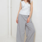 FRENCH MEADOW WOVEN TOP