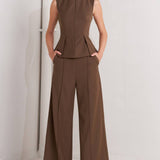 MODERN FLOW WOVEN TOP