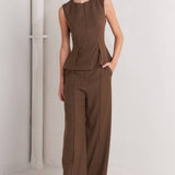 MODERN FLOW WOVEN TOP