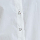 WHITE NOISE SOLID WOVEN TOP