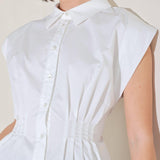 MODERN POISE WOVEN TOP
