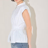 MODERN POISE WOVEN TOP