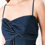 SWEET KISS DENIM TOP