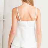 MINIMAL MOOD WOVEN CAMI TOP