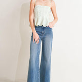 GRAND ENTRANCE WOVEN TOP