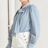 CHARMING INTENTIONS WOVEN TOP