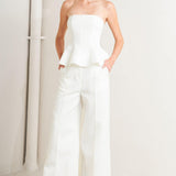 SUNSHINE DREAM WOVEN TOP