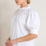 PURE POETRY VICTORIAN WOVEN TOP