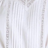 PURE POETRY VICTORIAN WOVEN TOP