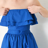 ROYAL FLOW WOVEN TUBE TOP