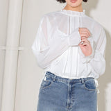 PURE ROMANCE WOVEN TOP