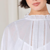 PURE ROMANCE WOVEN TOP